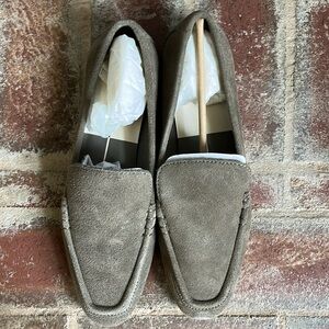 NEW Dolce Vita Catela Loafers in Moss Suède